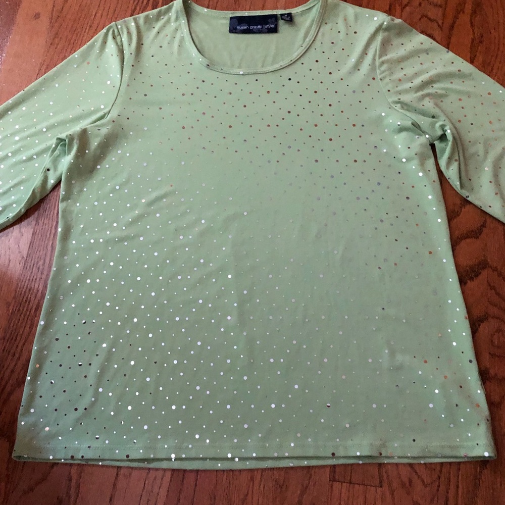 susan graver/ style top